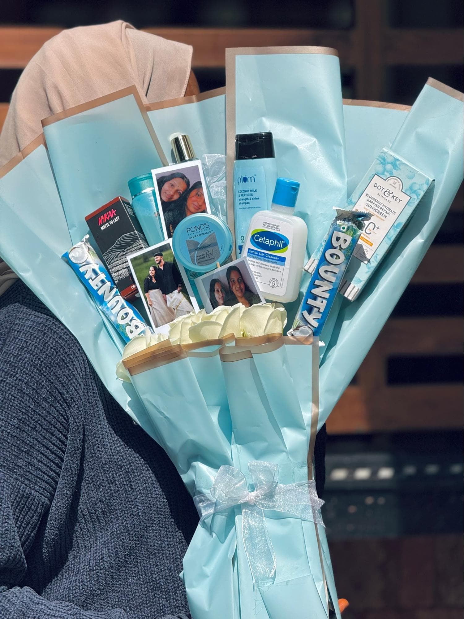 Skin Care Products Bouquet
